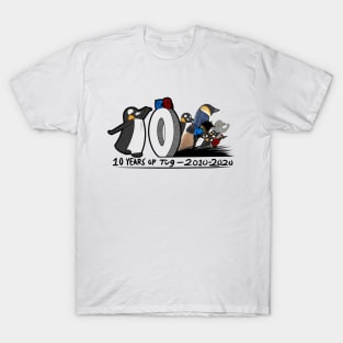 10 Years of Tug the Penguin! T-Shirt